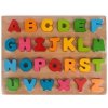 CreativeToys drevená skladačka písmená 30cm