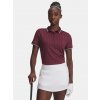 Dámske tričko Under Armour UA Playoff Jacquard Polo-RED Červená LG