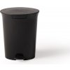 Pedálový odpadkový kôš 5 l, čierna