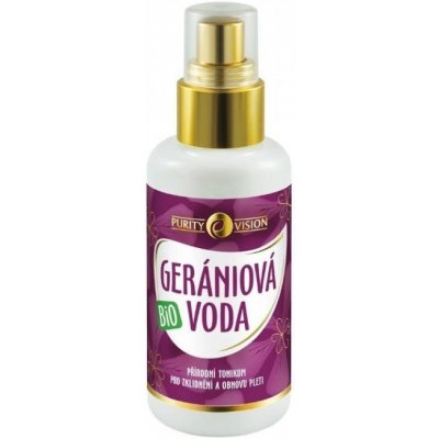 Purity Vision Gerániová voda Bio 100 ml