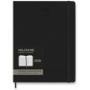 MOLESKINE 2026 XL PRO vertikálny týždenný, tvrdé dosky, čierny