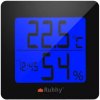 Ruhhy 19161 Digitálny teplomer s vlhkomerom 0–50°C, čierna