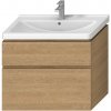 JIKA CUBITO skrinka pod umývadlo 85 cm, dub, 84 x 46,7 x 68,3 cm, H40J4264025191
