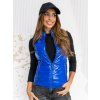 Modrá dámska prešívaná vesta Bolf R0107AA1