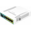 MikroTik RouterBOARD RB960PGS, hEX PoE, 800MHz CPU, 128MB RAM, 5x GbE, USB, PSU, L4