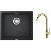 Súprava granitový drez Grohe K700 31653AP0, kuchynská batéria Oltens Skafta 35206800