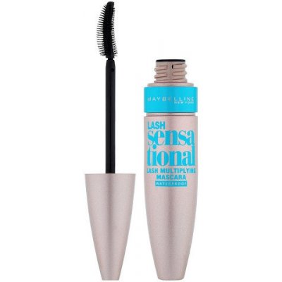 Maybelline Lash Sensational Waterproof Mascara - Vodeodolná riasenka pre dlhé a plné riasy 9,4 ml - 01 Black