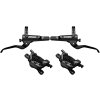Shimano brzda kotúčová Cues U8020 štvorpiestiková p+z (1000+1700 mm) komplet bez kotúčov, (P+Z J-kit)