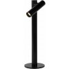 LUCIDE 27503/02/30 ANTRIM stolná lampička V358mm LED 2,2W/140lm 2700K IP54 čierna, bezdrôtová nabíjacia podložka