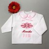 Krstová košieľka folklórna- dievčenská: Folklórny vzor