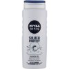 Nivea Men Silver Protect sprchový gel se stříbrem na tělo, tvář a vlasy 500 ml pro muže