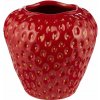 Butlers STRAWBERRY Váza 26 cm - červená
