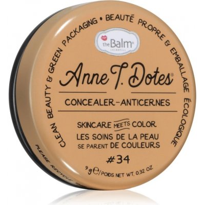 theBalm Anne T. Dotes® Concealer korektor proti začervenaniu odtieň #34 For Tan Skin 9 g