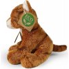 Rappa Plyšová mačka sediaca ryšavá 14 cm ECO-FRIENDLY