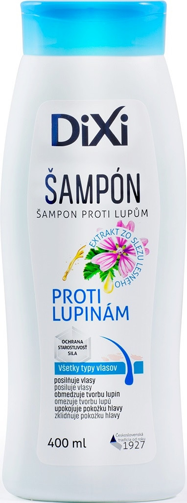 DIXI Anti Dandruff šampón na vlasy proti lupinám 400 ml