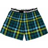 Pánske boxerky Horsefeathers, CLAY BOXER SHORTS Modrá,Zelená,Biela M