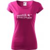 Evolution Football - Dámske tričko Pure - XS ( Fuchsiová )