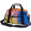 Cestovná taška Meatfly X Pura Vida Mavis žltá/modrá 26 L