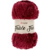 YarnArt Fable Fur 981 tmavo červená