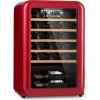 Klarstein Vintage 49 Uno, chladnička na víno, 110 l, 49 fl., 4-22 °C, Retro (HEA13-Vinetage-49-r)