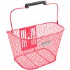 Predný košík ELECTRA Honeycomb s uchom - Hot Pink
