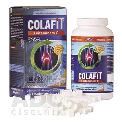 COLAFIT s vitamínom C kocky 60 ks + tbl 60 ks, 1 set