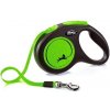 Vodítko Flexi New Neon M páska 5 m zelené (do 25 kg)