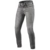 REVIT nohavice jeans PISTON 3 SK Long medium grey used - 36