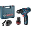 BOSCH GSR 120-LI Aku vŕtací skrutkovač 12V 2x 2.0Ah