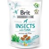 Funkčné maškrty Brit Care Dog Insects with Tuna & Mint 200 g