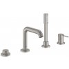 Grohe Essence - Batéria na okraj vane, 4-otvorová inštalácia, supersteel - 19578DC1