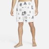 Kraťasy NIKE Yoga Therma-Fit Men´s White/Black Bledohnedá M