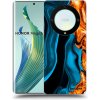 Picasee silikónový prehľadný obal pre Honor Magic5 Lite 5G - Gold blue