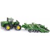 SIKU Farmer - Traktor John Deere 9630 s bránami Amazone Centaur 1:87 (10431856)