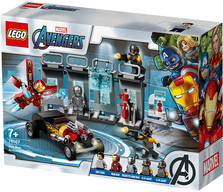 LEGO® Super Heroes 76167 Iron Man a jeho obleky od 57,9 € - Heureka.sk