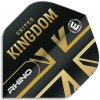 Winmau Rhino Black & Gold Flag - United Kingdom