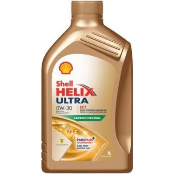 Shell Helix Ultra ECT 0W-30 1 l od 7,39 € - Heureka.sk