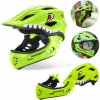 Detská Prilba ROCKBROS s Odnímateľnou Čeľusťou 2v1 TT-32003 Green Shark S 48-52cm