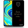 Picasee silikónový prehľadný obal pre Xiaomi Redmi Note 9 Pro - Cursed