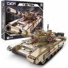 CaDA TECHNIC – Technická stavebnica R/C Tank T-90 1722 ks na diaľkové ovládanie hnedá