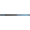 Pool biliardové tágo Maxton Fiber modré, dvojdielne, 148cm, 13mm koža