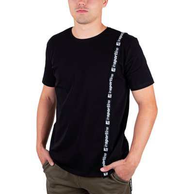 Pánske tričko inSPORTline Sidestrap Man čierna - 3XL