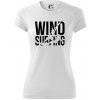 Windsurfing nápis - Dámske Fantasy športové (dresovina) - XL ( Biela )