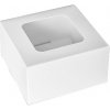 Krabica s okienkom 13x13x7cm kus Biela