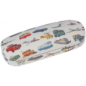 Pouzdro Vintage Transport Glasses Case & Cleaning Cloth uni