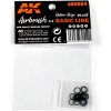 AK Interactive Gumové tesnenia - 20ks (Airbrush Basic Line 0.3)