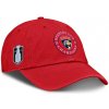 Fanatics Pánská kšiltovka Florida Panthers NHL 2025 Stanley Cup Champions Core Circle Logo Adjustable Hat - Red