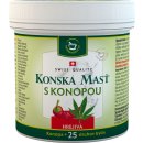 Masážny prípravok Herbamedicus konská masť s konopou hrejivá 250 ml