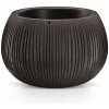 Prosperplast Kvetináč Beton Bowl DKB180 čierny betón