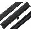 Mexen Flat M08 odtokový žľab 90 cm čierna - 1725090-15